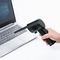 サンワサプライ 電動エアダスター 充電式 LEDライト付き CD-ADE1BK（直送品）