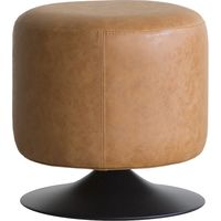 【車上渡し】クラッシュゲート Knot antiques（ノットアンティークス） ピップ スツール キャメル 251020 1脚（直送品）