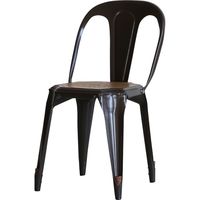 【車上渡し】 クラッシュゲート Knot antiques マルチプルズII チェア ブラウン/ダークブラウン 215738 1脚（直送品）