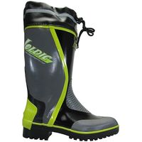 長靴 ジョルディック DX-41 25cm 黒×黄 福山ゴム工業（直送品）