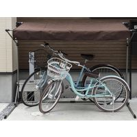 YAMAZEN イージーガレージ YEG-2E（BR）（直送品）