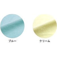 亀屋 ブルー防水シーツ 綿パイル四隅ゴム付タイプ ブルー 100-55 1枚 U0671