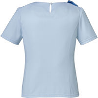 ボンマックス BONOFFICE ポロニット ブルー 21号 AD8803-6-21（直送品）