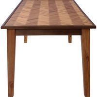 東谷 ダイニングテーブル 幅1800×奥行900×高さ720mm ブラウン GT-874 1台（直送品）