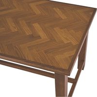 東谷 クーパス ダイニングテーブル 幅1500×奥行800×高さ720mm ブラウン VET-638 1台（直送品）