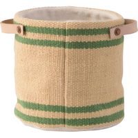 東谷 ファブリックプランター 約幅150×奥行150×高さ160mm ベージュ TTZ-521BE 1個（直送品）