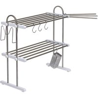 田窪工業所 キッチン収納棚 伸縮置棚 2段 52~91cm お買得セット PP2-90LK 1セット(7点入)