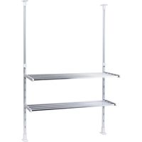 田窪工業所 キッチン収納棚 つっぱり棚 2段 60cm TP2-60 1台