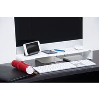 田窪工業所 パソコン小物ラック54cm ホワイト PCK-54WM 1台