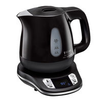 T-fal（ティファール）電気ケトル アプレシアAg+コントロール 黒 KO6208JP