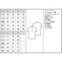 ボストン商会 ニットシャツ（半袖） ホワイト LL 53361-81 1セット（2枚）（直送品）