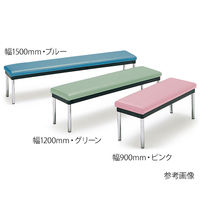 ミズノ スリムベンチ 幅1500mm ブルー MC-1500L-BL 1個 62-9958-33（直送品）