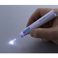 旭電機化成 シリコンキャップ付スリムなあかりちゃん耳かき ブルー AMK-402BL 1個 63-0988-51（直送品）