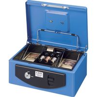 ライオン事務器 手提金庫 HSー95 ブルー(B) 22103 1台
