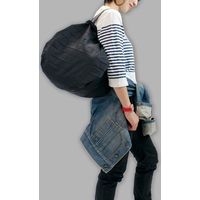 マーナ tr Shupatto コンパクトバッグ m・BK S438BK 2個（直送品）