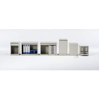 ライオン事務器 レターケースコンビ型シャッター扉カギ付き  No.407PM LH 21704（直送品）