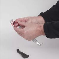 エスコ 200mm [EA500ARー 90・120用] 替えアーム(3本組) EA500AR-32 1組（直送品）