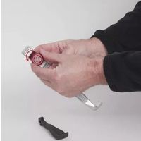 エスコ 400mm [EA500CEー250/350用]アーム(2本組/薄爪) EA500CE-9 1組（直送品）