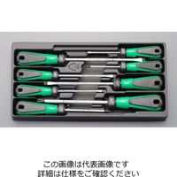 エスコ 8本組 [+ ー]ドライバー EA560SE 1セット（直送品）
