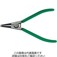 エスコ 40ー100mm 軸用スナップリングプライヤー EA590SH-4 1丁（直送品）