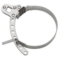 エスコ φ70ー110mm オイルフィルターレンチ EA604AB-1 1個（直送品）