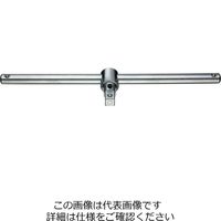 エスコ 1/2”DR/300mm T型スライドハンドル(クイックリリース) EA617ZR-10A 1本（直送品）