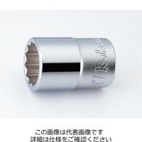 エスコ 1/2”DR ソケットセット EA618CG 1セット（直送品）
