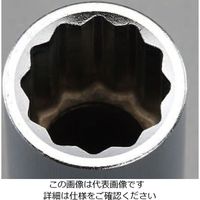 エスコ 3/8”DR ソケットレンチセット(インチ) EA618P-5 1セット（直送品）