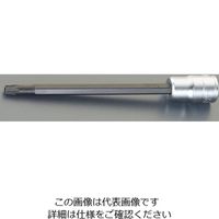 エスコ 3/8”DR/T20ーT55 [TORX]ビットソケット(イジリ止) EA618PS-600 1セット（直送品）