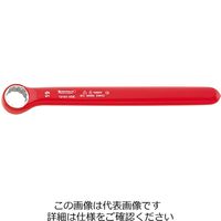 エスコ 14mm 絶縁片口めがねレンチ EA640RB-14 1個（直送品）