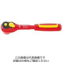 エスコ 3/8”DR 絶縁ラチェットハンドル EA640RF-3 1個（直送品）