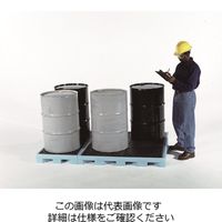 エスコ 657x657x146mm オイルデッキ(耐薬品用) EA929DJ-61 1個（直送品）