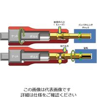 京都機械工具 BZP63ー21 インパクト用ソケットビット(六角) 1個（直送品）