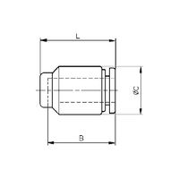 エスコ 4mm キャップ EA140HP-504 1セット(50個)（直送品）