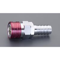 エスコ 11.0mm タケノコ型カップリング(エアホース用/イエロー EA140BN-23 1セット(10個)（直送品）