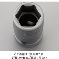 エスコ 1/2”DRx29mm ソケット(動力工具用) EA164DR-29 1セット(3個)（直送品）