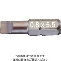 エスコ 0.5x 3.5/25mm [ー]ドライバービット EA611PA-11 1セット(10本)（直送品）
