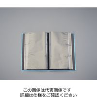 エスコ L判3段 アルバム(レッド) EA762CW-51 1セット(4個)（直送品）