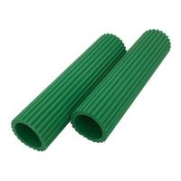 エスコ φ34x150mm ハンドルグリップ(グリーン/2本) EA983FM-18 1セット(20本:2本×10パック)（直送品）