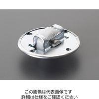 エスコ 55.5x26.0mm [樹脂製]ローラーキャスター EA986S-93 1セット(3個)（直送品）