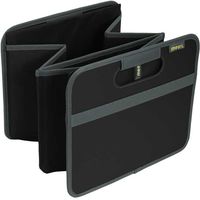 meori 折りたたみ収納ボックス ソリッド Lサイズ ブラック A100001 1個