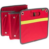 meori 折りたたみ収納ボックス アウトドア Lサイズ レッド A100075（直送品）
