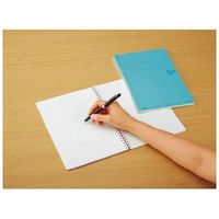 コクヨ ソフトリングノート(ドット入り罫線)(カットオフ) ス-SV308BT-LB 1セット(10冊)