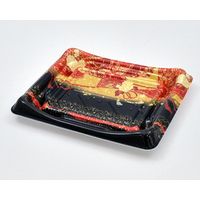 寿司容器 SFうま皿23 優赤本体 0276923007085 1200枚（50×24） シーピー化成（直送品）