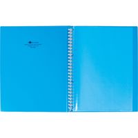 リヒトラブ AQUA DROPs コンパクトバインダー B5S 26穴 乳白 N-5023-1 1冊