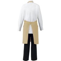 チトセ エプロン ベージュ フリー BSS-101 1枚