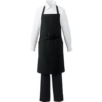 チトセ エプロン ブラック フリー BSS-101 1枚