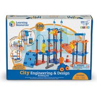Learning Resources STEM エンジニアリング＆デザインビルディングセット シティ 765023828436（直送品）