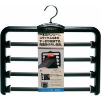 衣類ハンガー S&F フォーストップDX 54000 5本 シンコハンガー（直送品）