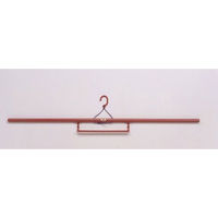 シンコハンガー 着物・浴衣ハンガー 雅の舞　朱 67570 1セット（5本）